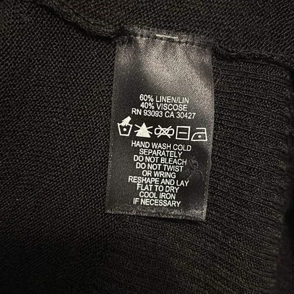 Nic+Zoe Black 4 Way Cardigan Size Small - Picture 5 of 6